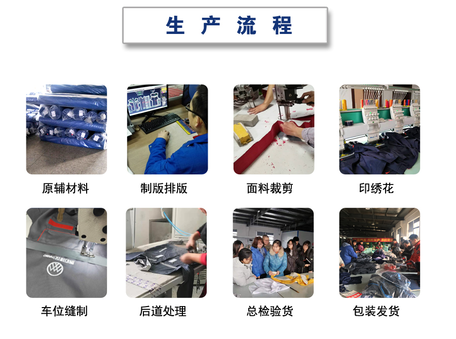 苏州秋季工作服生产流程